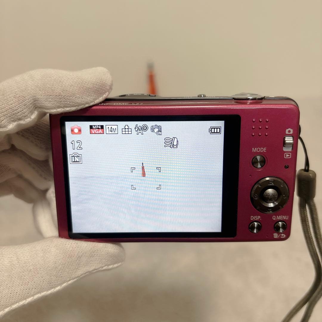 【美品】Panasonic LUMIX SZ7 ピンク　コンデジ　カメラ