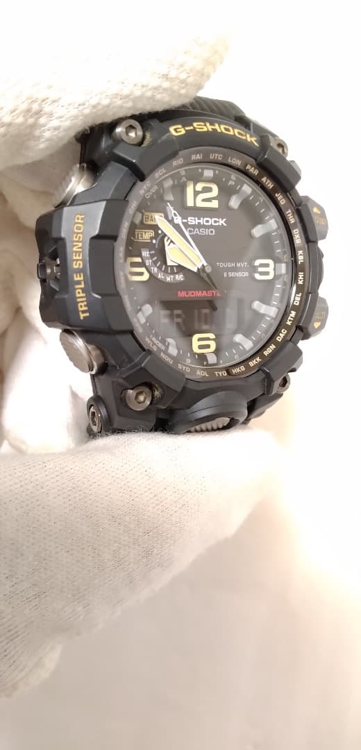 G-SHOCK GWG-1000-1A3JF ブラック ソーラー 黑色 光能驱动