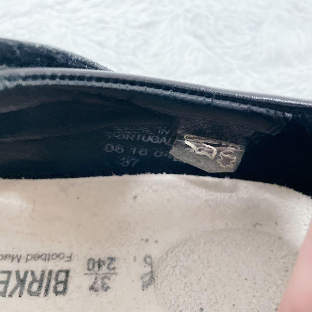 ビルケンシュトック　ジューン　リアルレザー　メリージェーン　ストラップ　パンプス