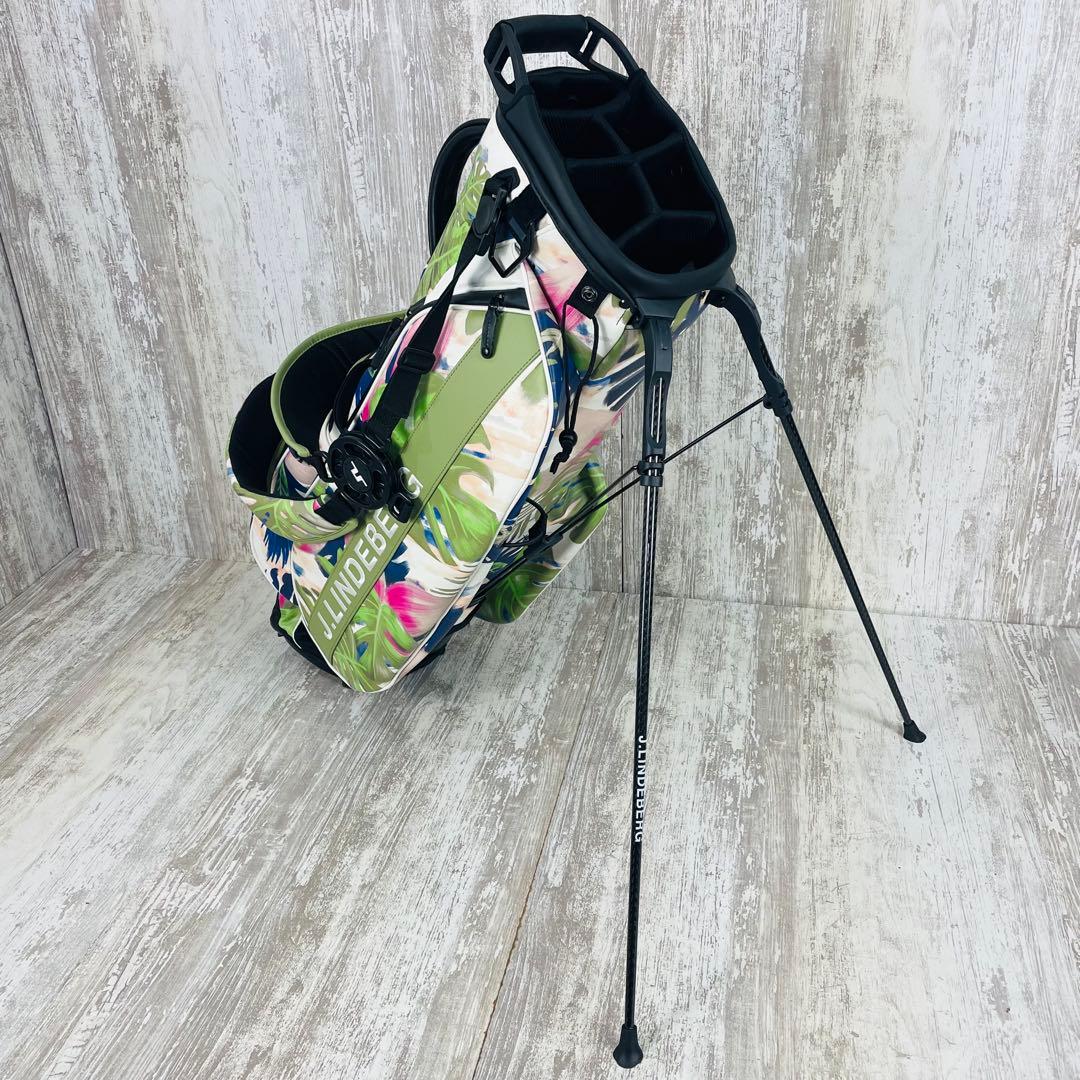 【極美品】J.LINDEBERG × VESSELコラボ　スタンドキャディバッグ