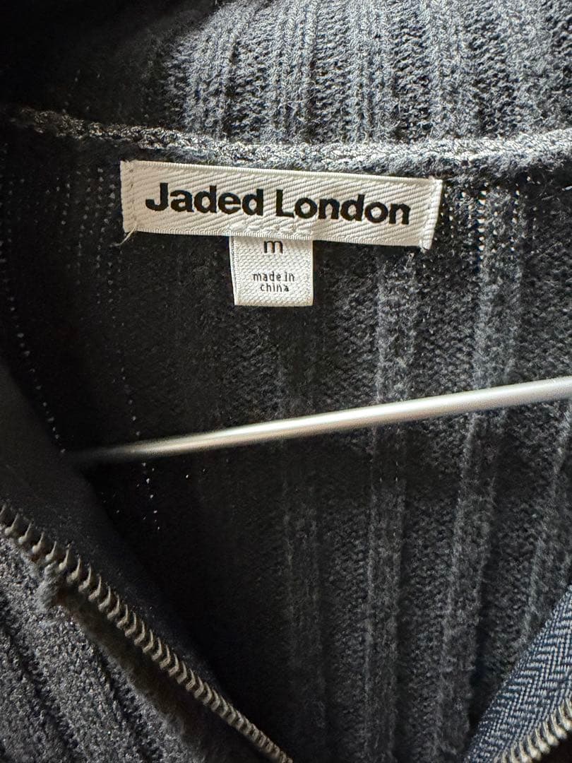 Jaded London 短丈ドライバーズニット　Mサイズ　グレー