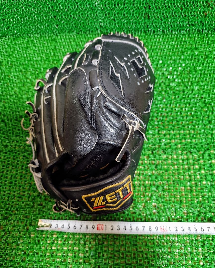 【美品・即戦力】ZETT プロステイタス 軟式野球グローブ