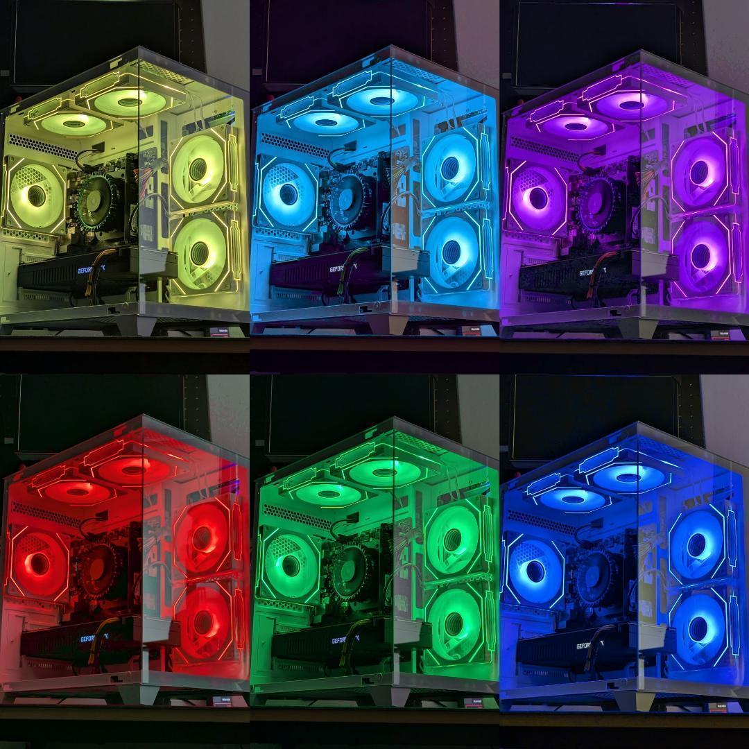 【TITANIUM】RTX3080 Ryzen7 ゲーミングPCフルセット①