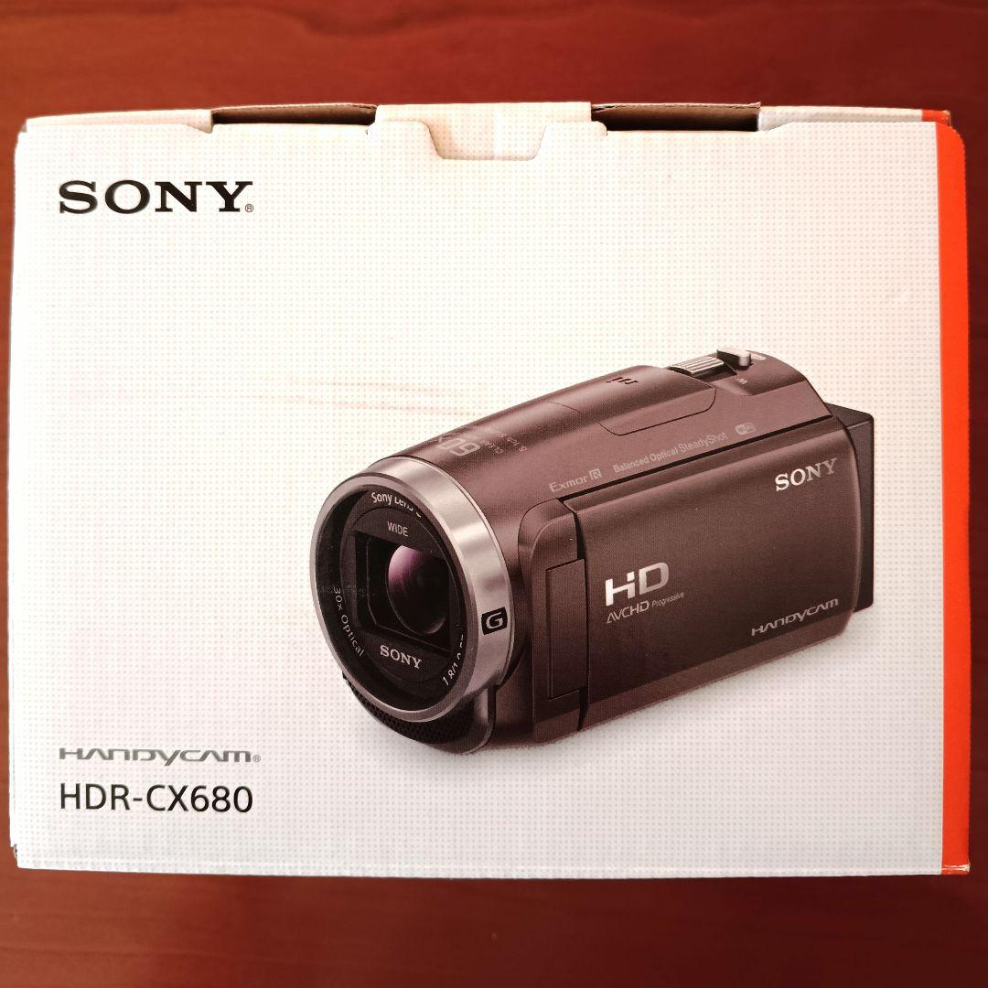 【SONY】 HDR-CX680 ブラウン ハンディカム