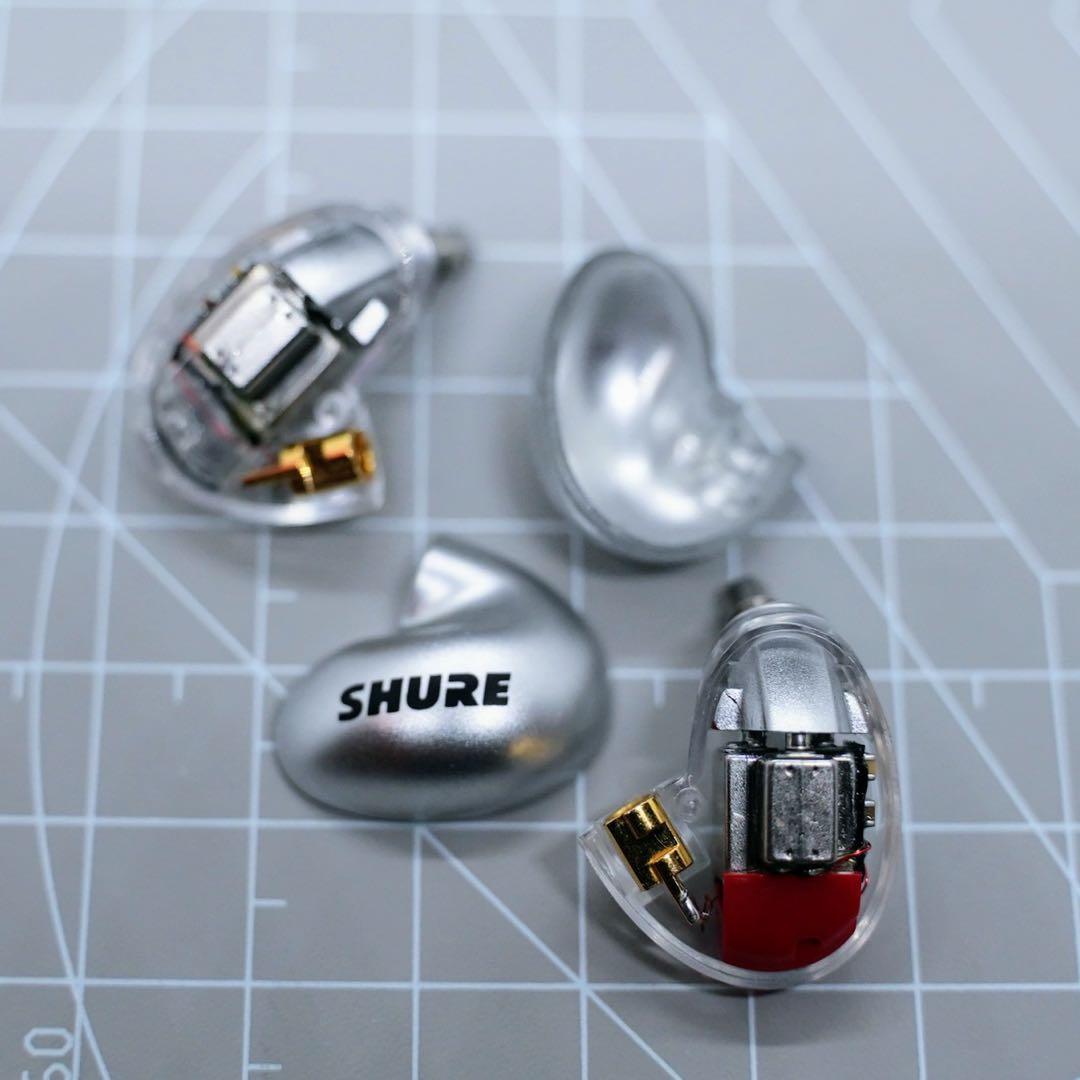 グラファイトシルバー DIY SE846(第2世代) 純正12BAユニット使用