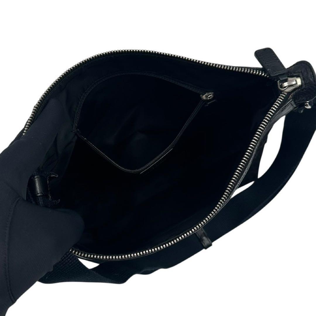 【良品】Dior ショルダーバッグ トロッター ストリートシック シルバー金具