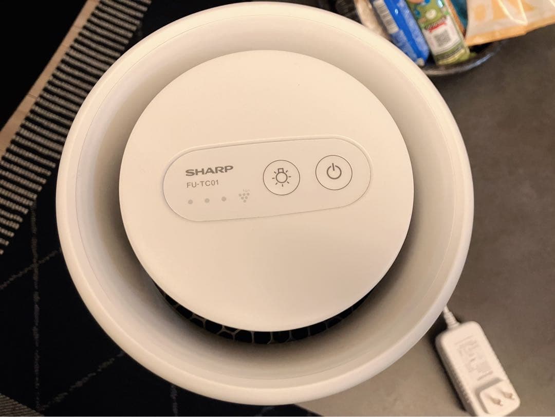 SHARP 空気清浄機 FU-TC01-W 2024年モデル