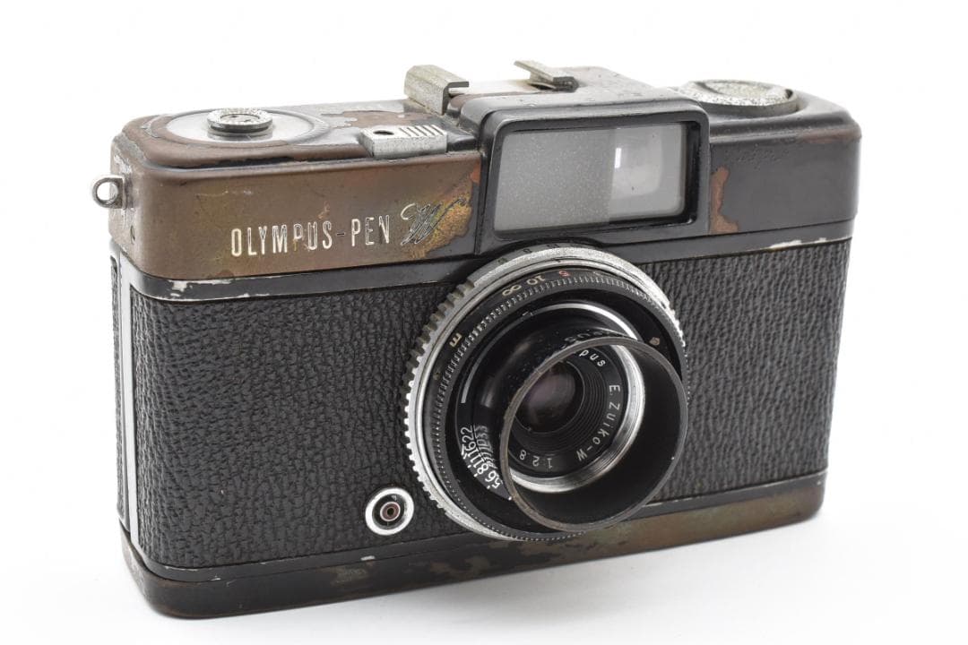 レアなフード付 オリンパス PEN W 25mm F2.8 カメラ