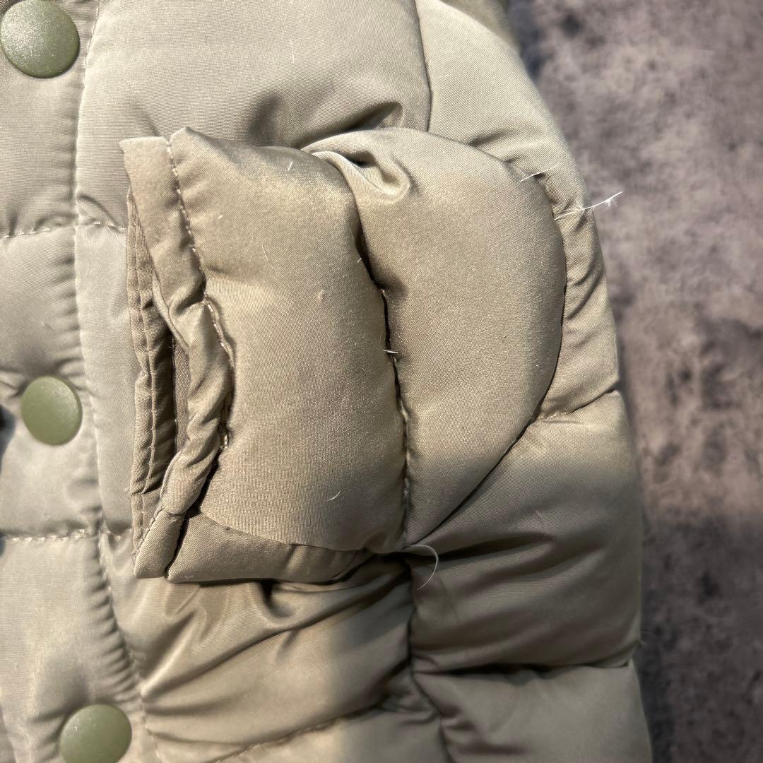 moncheri フード付きダウンジャケット カーキ DMサイズ