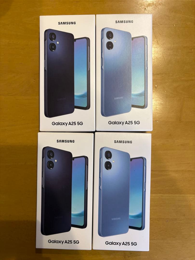 Samsung Galaxy A25 5G 新品未使用　4台セット