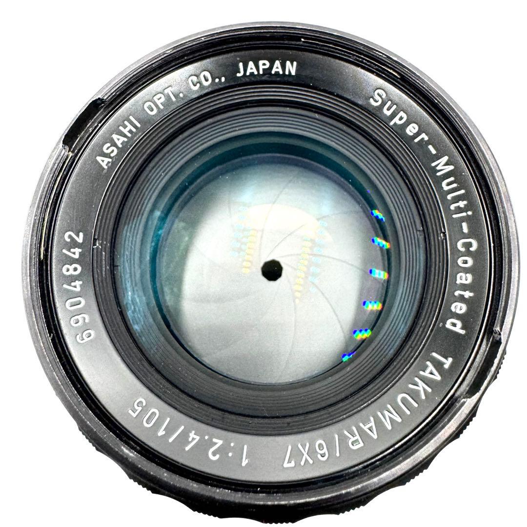 動作良好 PENTAX 6x7 TAKUMAR 105mm f2.4