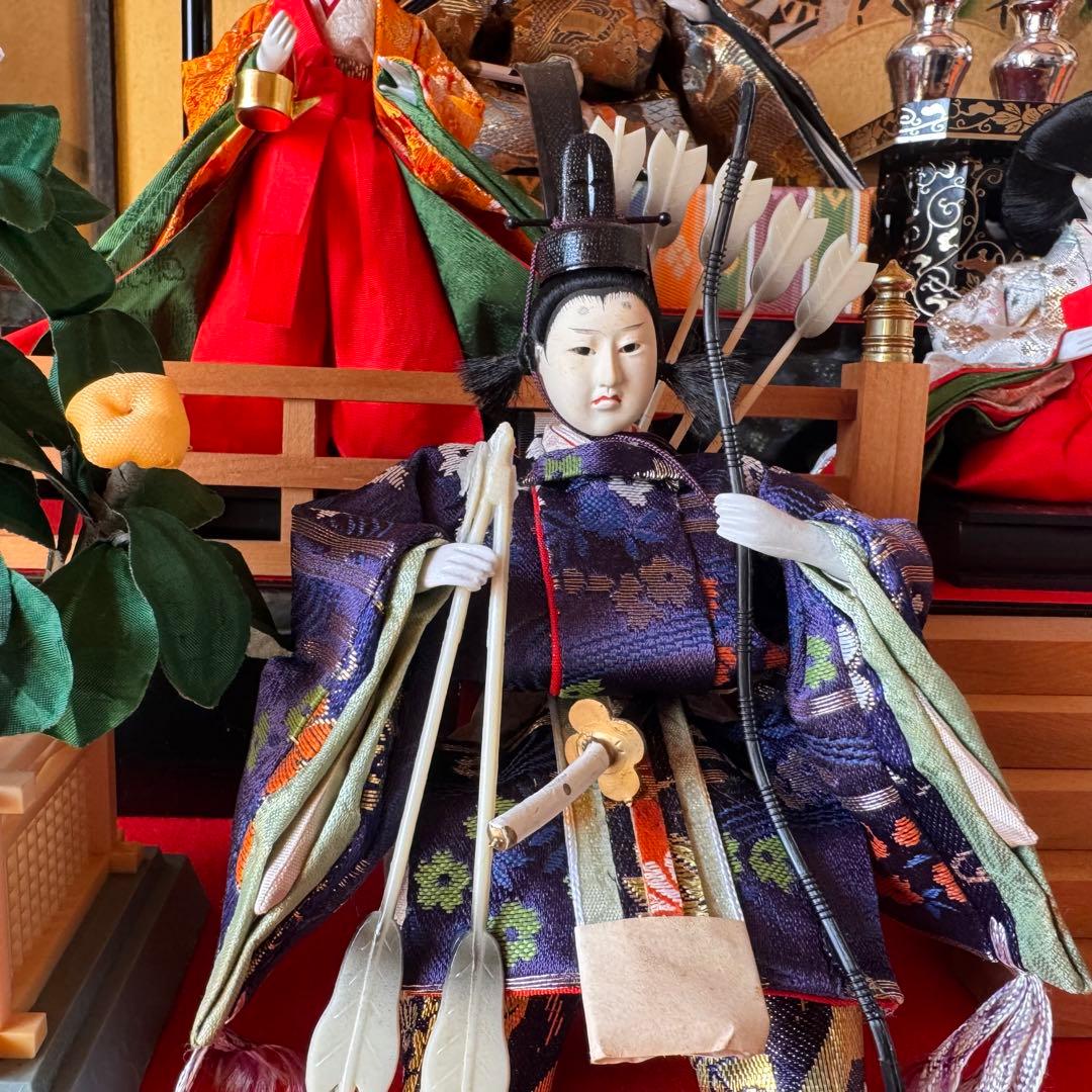 雛人形セット ガラスケース付き　東京久月