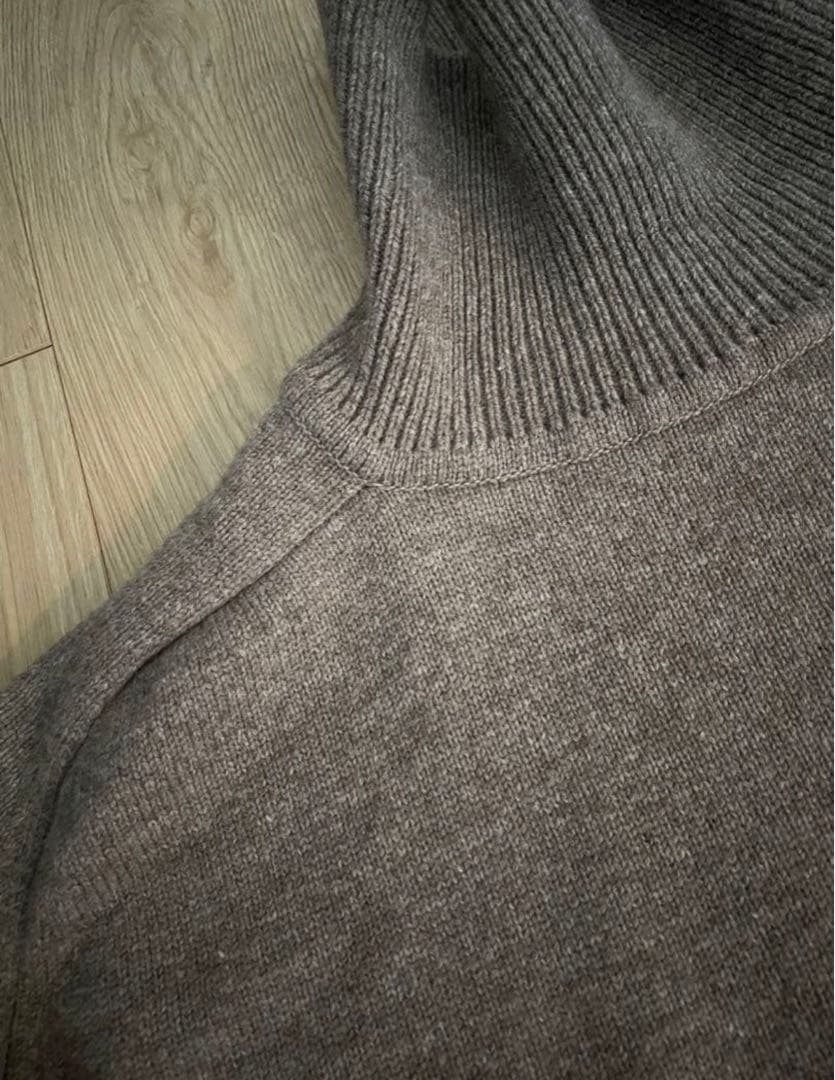 定価4万 Herill ブラックシープタートルネック 2023FW 最終値下げ！