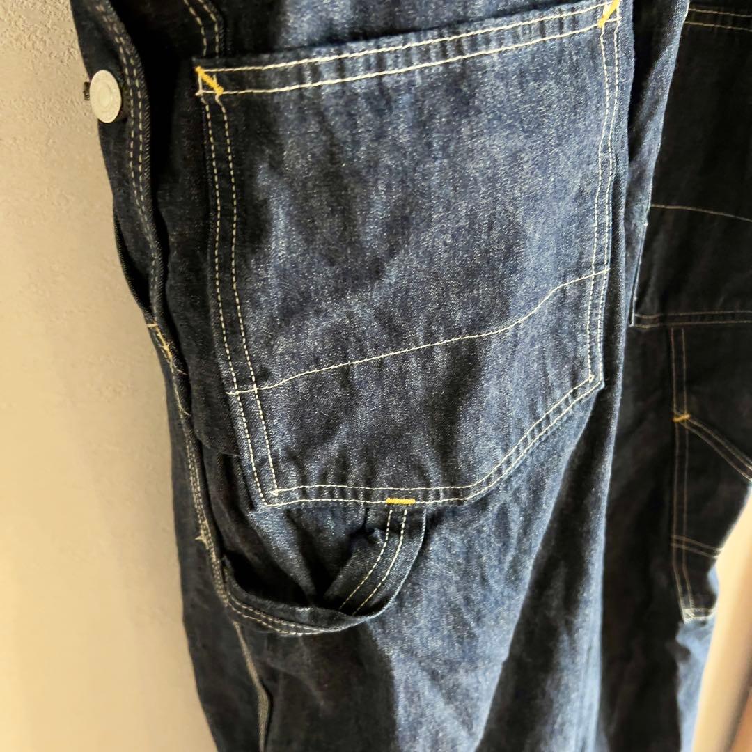 EDWIN デニム　オーバーオール 日本製
