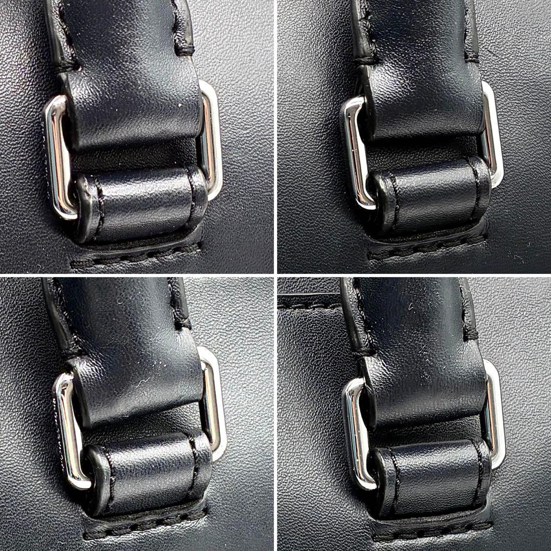 極美品 マイケルコース ビジネスバッグ 総柄 ロゴ A4 PC可 ボルドー 紺