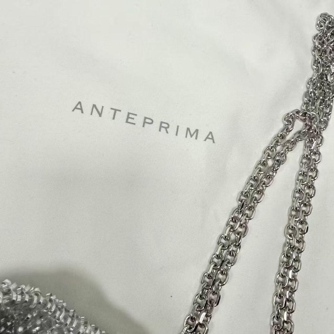 ANTEPRIMA シルバー メッシュデザイン ショルダーバッグ