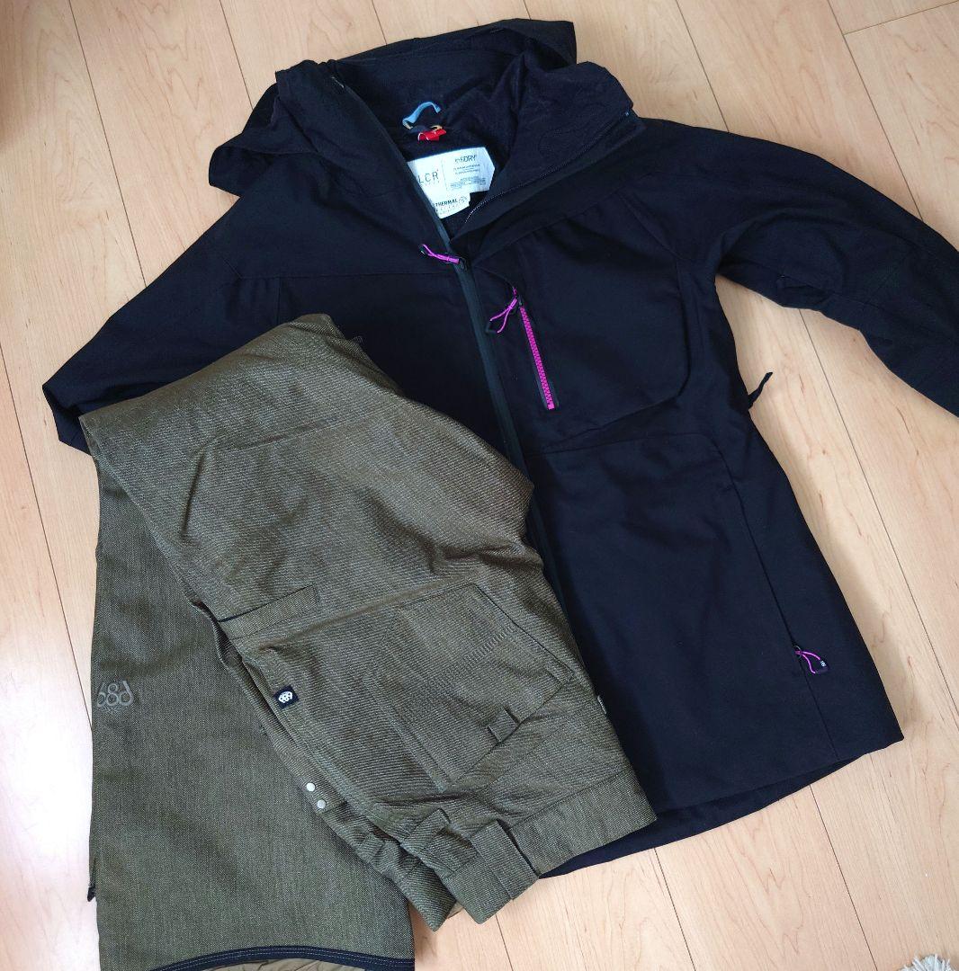 686 スノーボード ウェア 上下セット S レディース ボードウエア