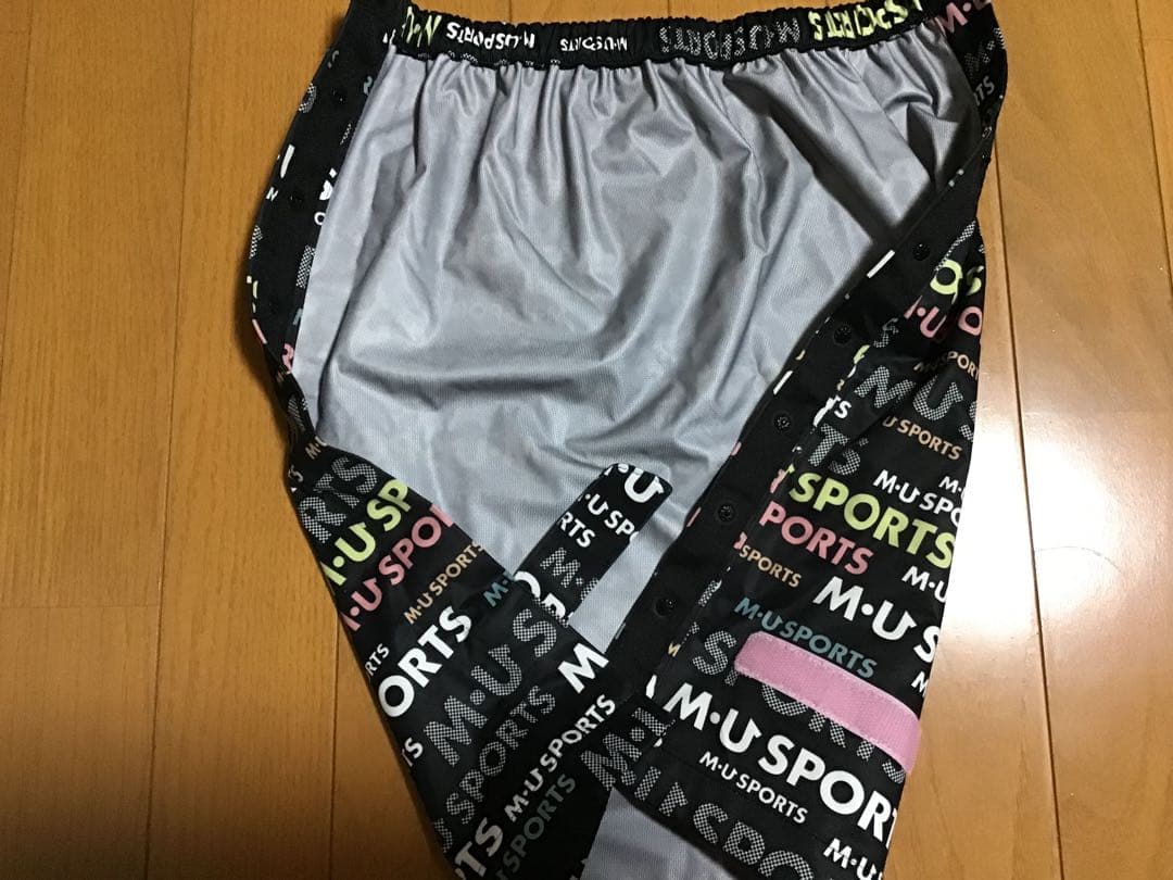 M-U SPORTS レインウェアセット40ブラック新品未使用ウエサコ