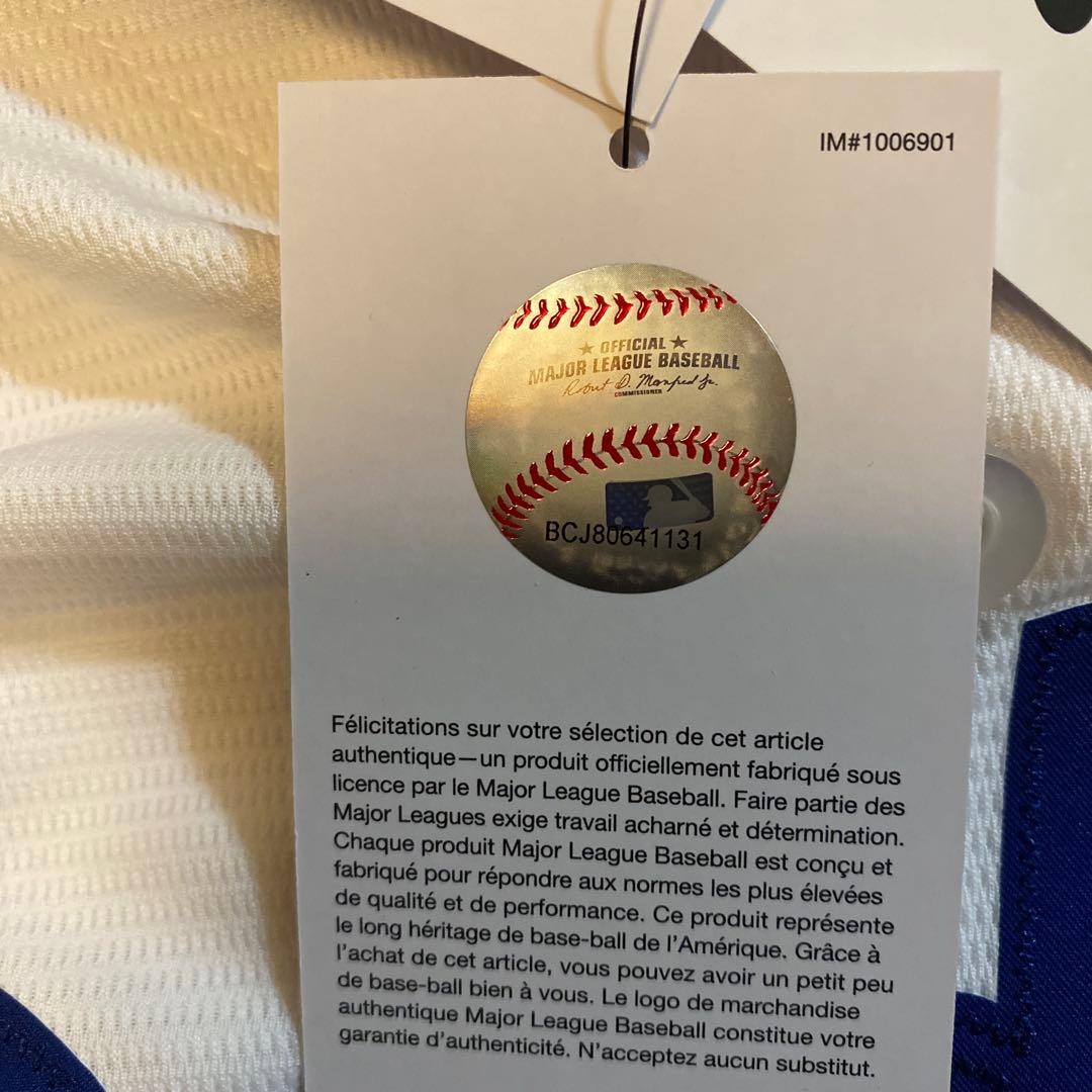 刺繍ワッペンロゴ MLB公式 大谷翔平 ユニフォーム ドジャース Mサイズ