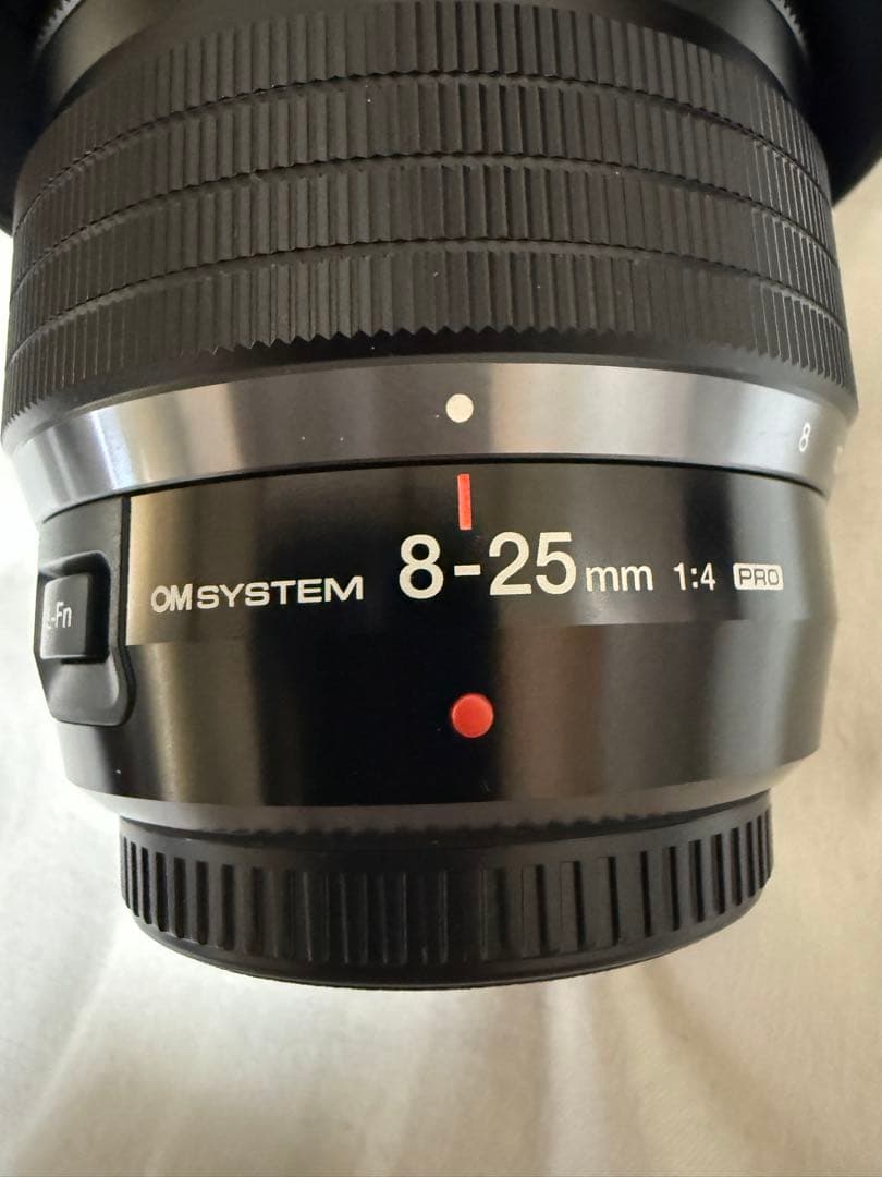 新品未使用品❗️ omsystem 8-25mm pro フィルター付き