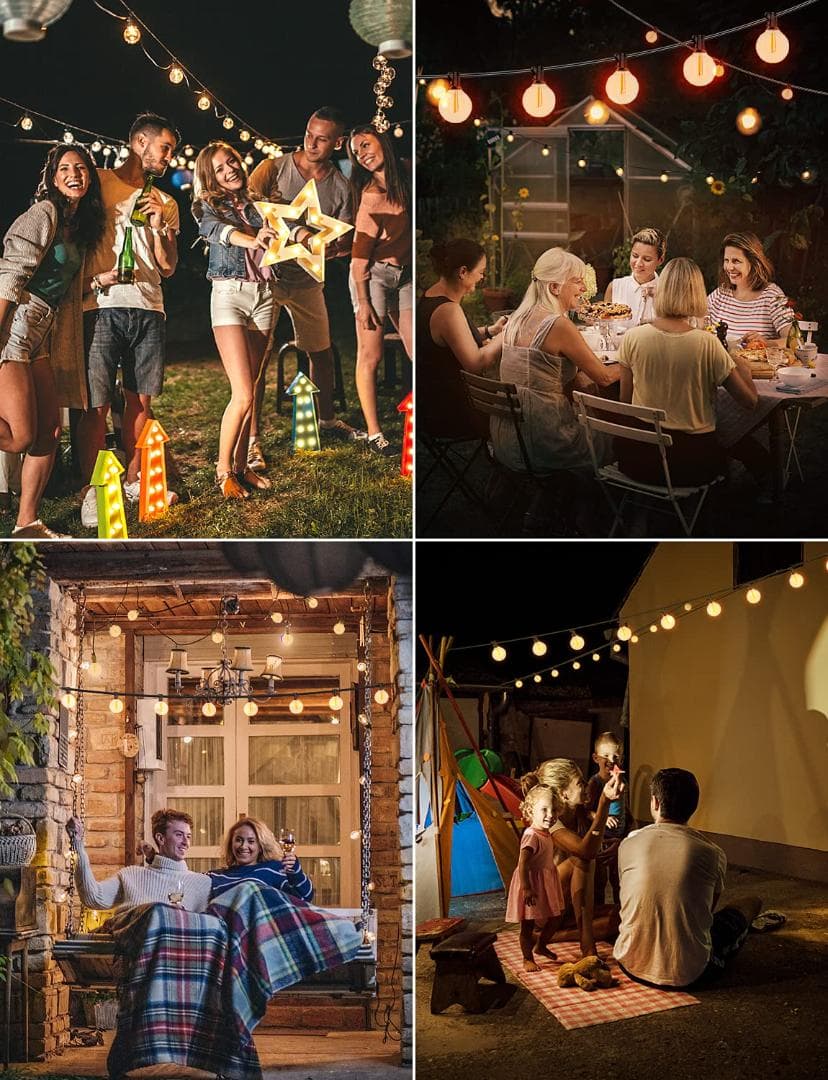 ★ソーラー LED ストリングライトイルミネーションソーラーUSB充電 　14コ