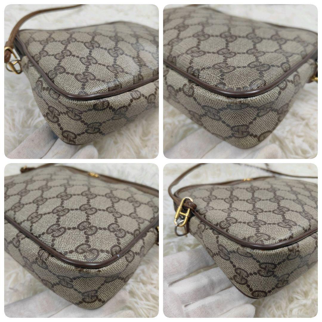 GUCCI　ショルダーバッグ　GGスプリーム　インターロッキング　2way