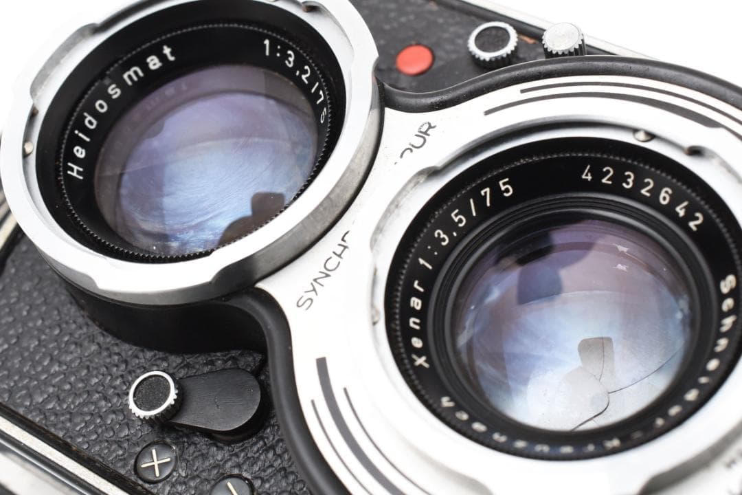 ＊1020＊Rolleicord V 75 3.5 二眼レフ フィルムカメラ