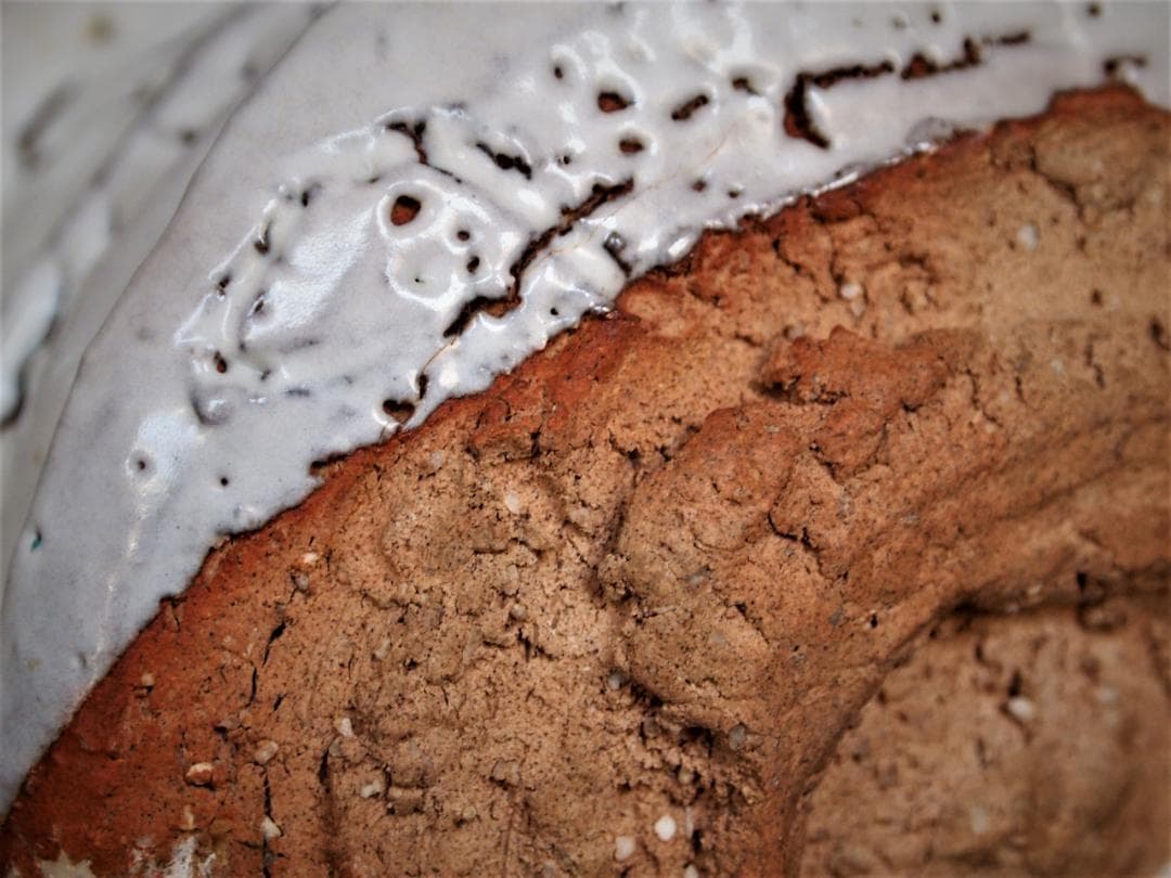 希少作★兼田昌尚★萩茶碗【銘：やぶれかぶれ】★共箱・金継