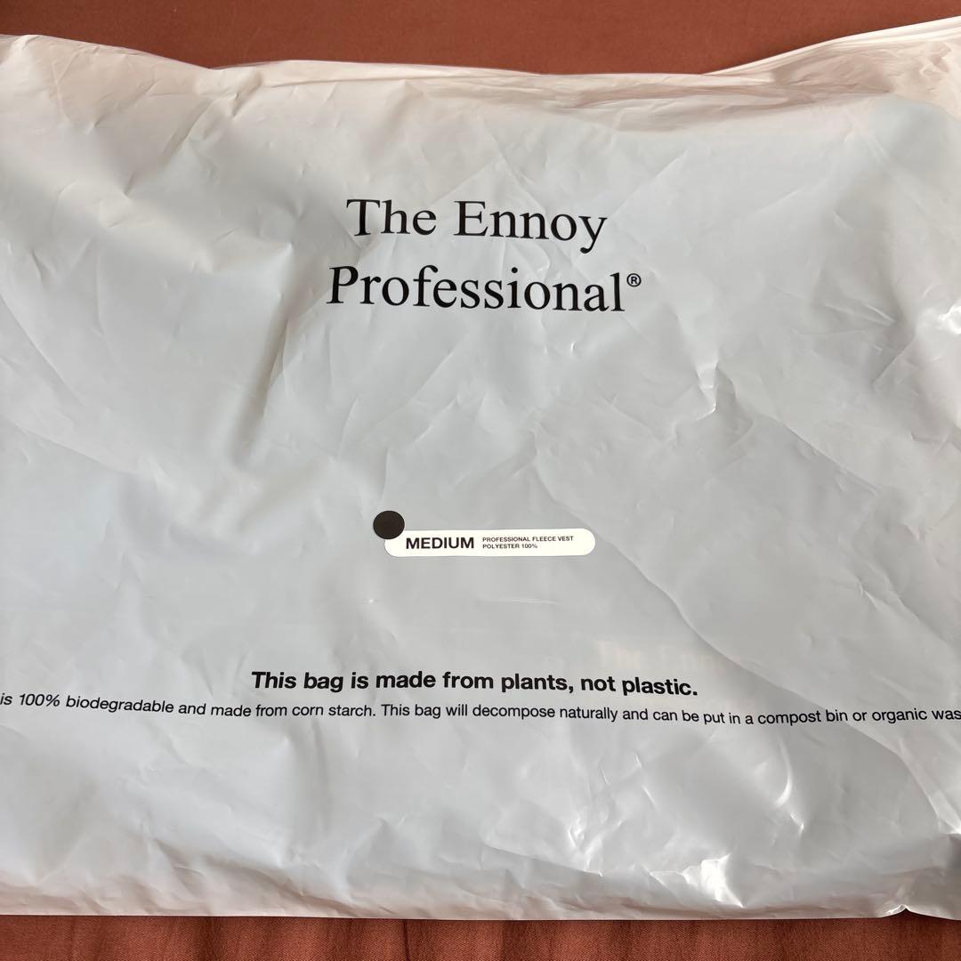The Ennoy Professional ブラック　フリース　ベスト M