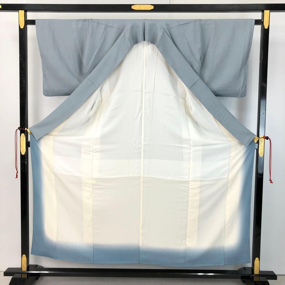 江戸小紋 鮫小紋 空色鼠 KK-2376