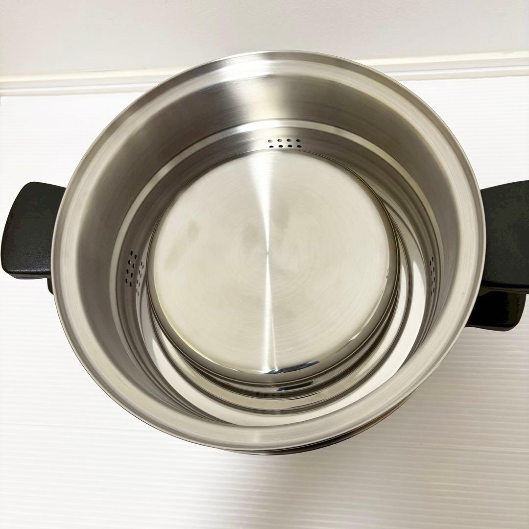 【未使用】アムウェイ クィーン クックウェア6L シチューパンセット 24cm