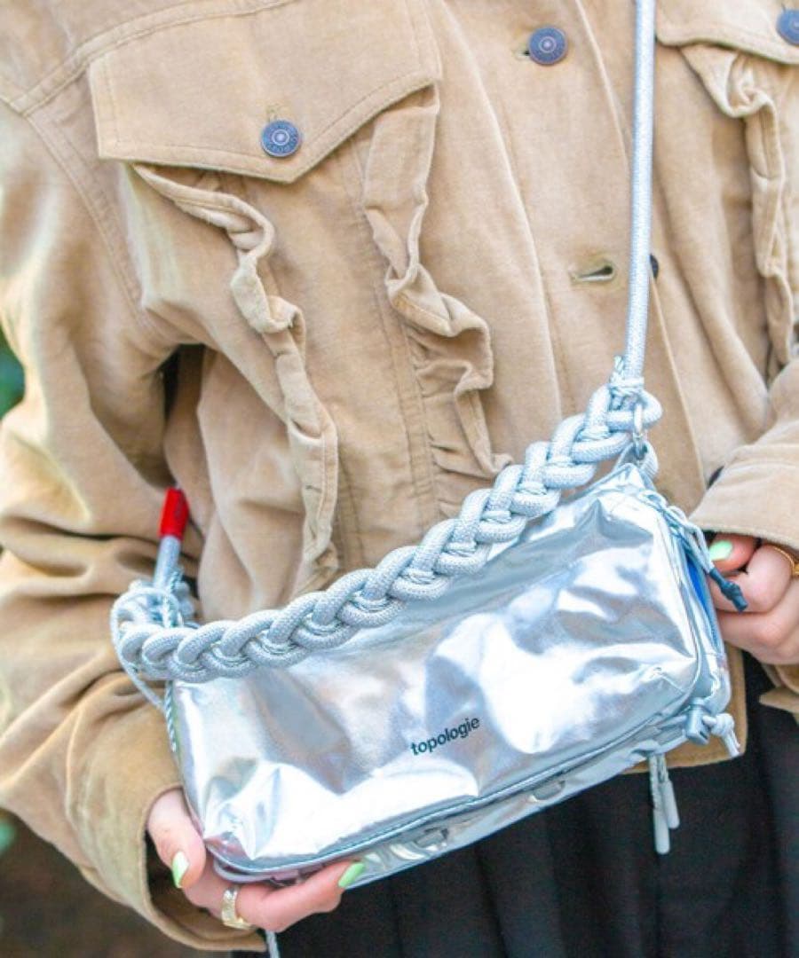 Topologie トポロジー 8.0mm ブレイデッド オーロープ　シルバー