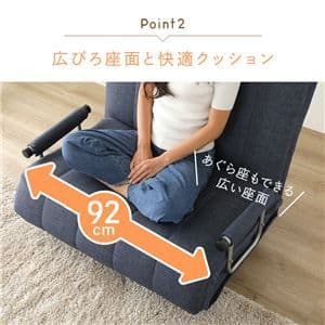 3way ソファーベッド/カウチソファー 【レッド】 シングルサイズ 布製