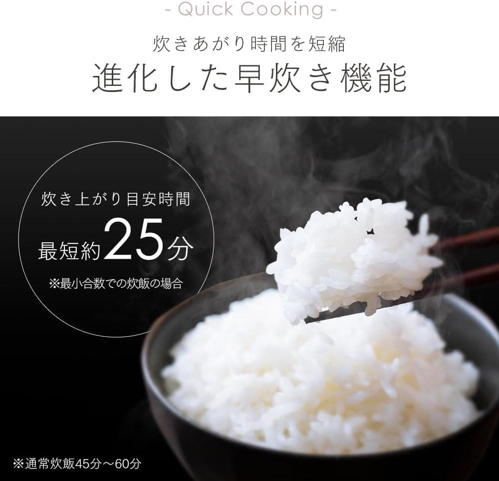 アイリスオーヤマ 炊飯器 5.5合 IH式 RC-ISA50-W ホワイト