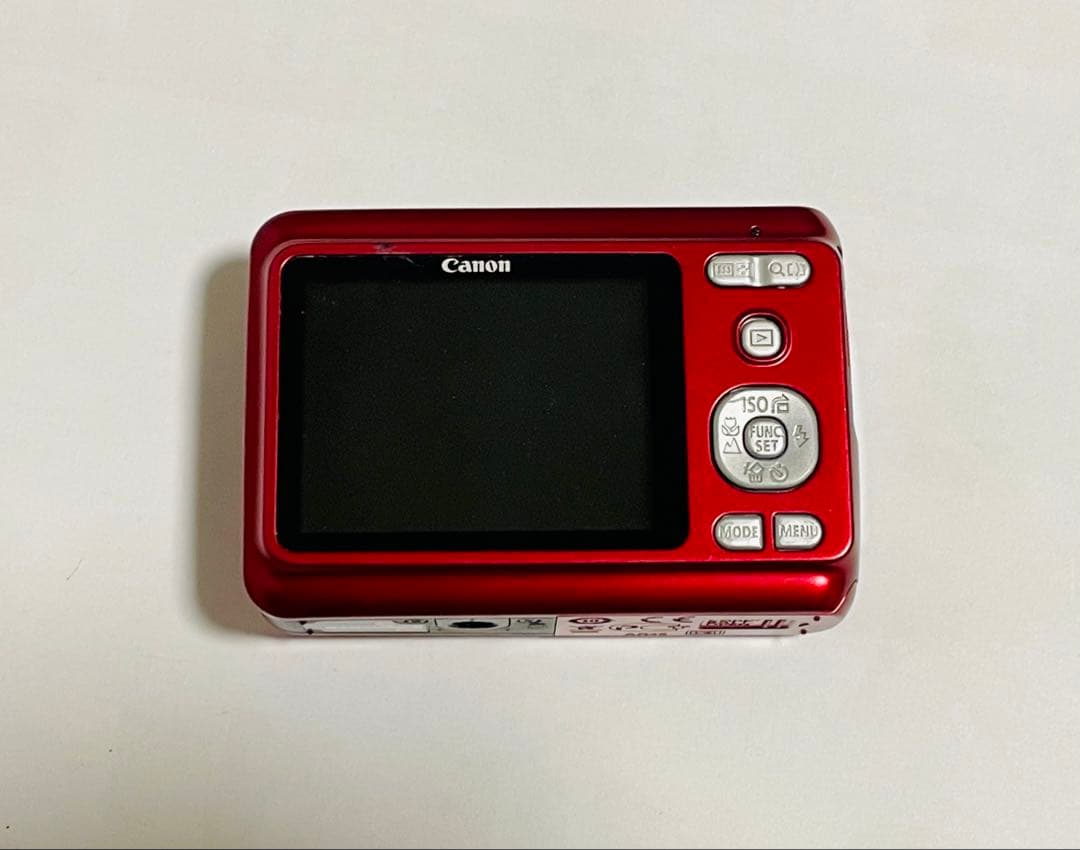 Canon PowerShot A480 レッド　動作未確認
