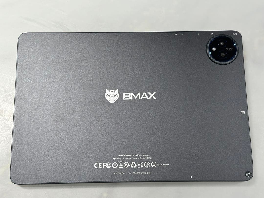 Bmax I10 Plus アンドロイド 15 タブレット 10インチ