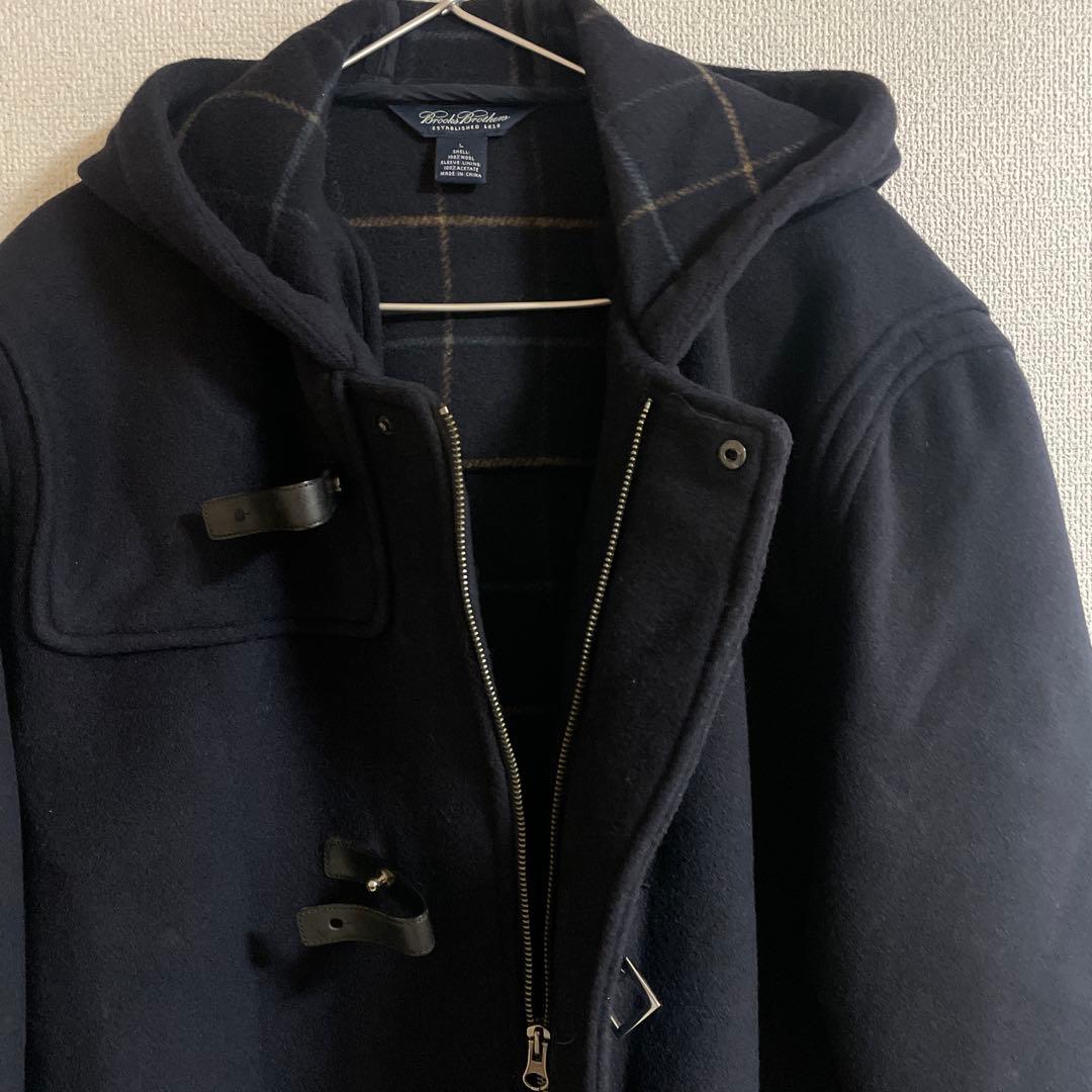 [美品]brooks brothers ブルックスブラザーズ ダッフルコート 紺