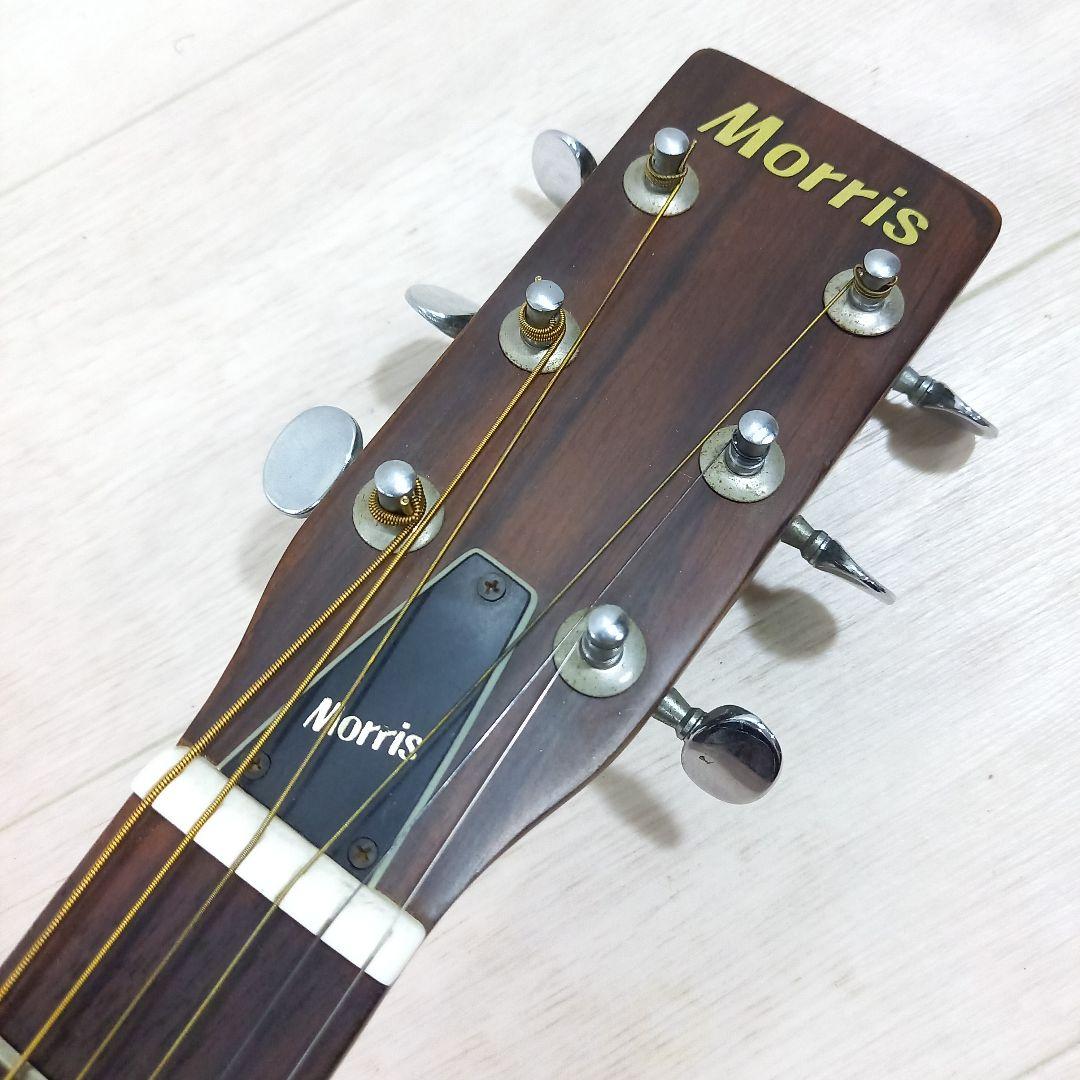 メンテ済◎Morris アコースティックギター F-12 1974年製 日本製