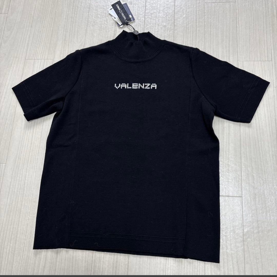 バレンザスポーツ VALENZA SPORTS 半袖ニットセーター ゴルフウェア
