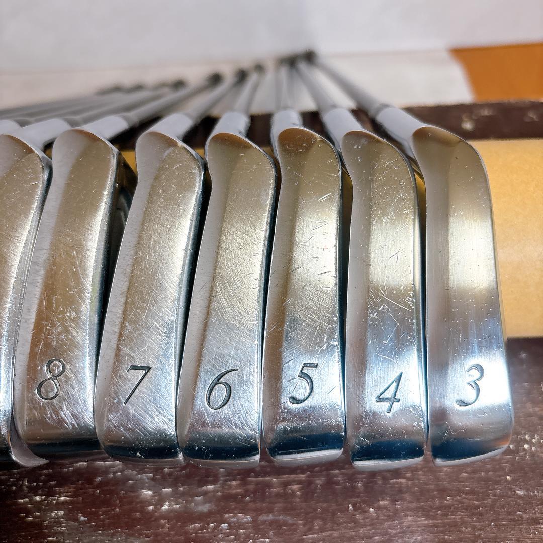 名器 プロギア DATA811 アイアンセット 右打ち 10本 メンズ 三浦技研