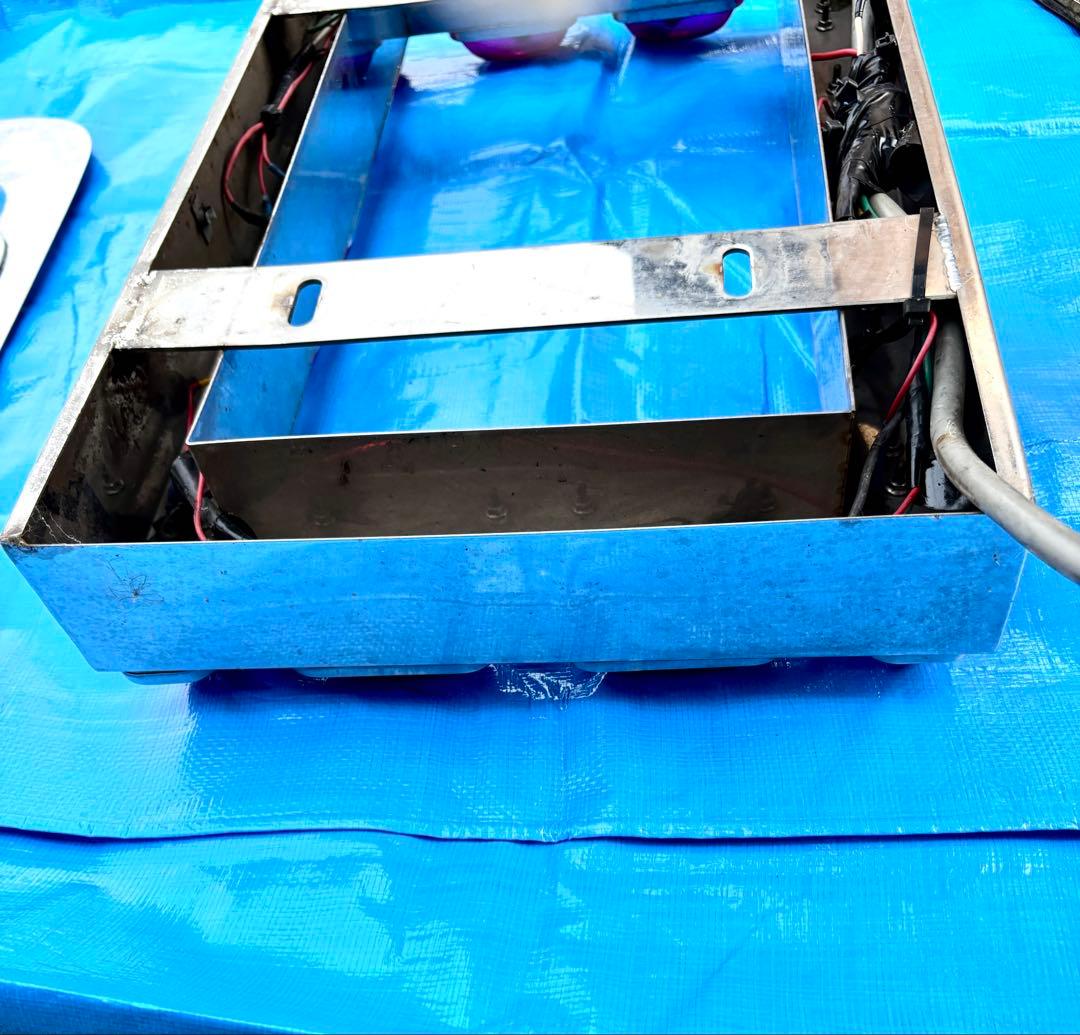 汎用 24V デコトラ トラック ナンバー ステンレスフレーム 大型用