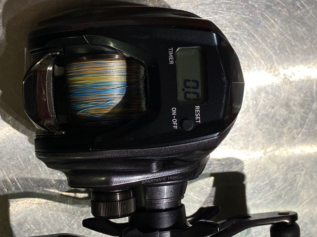 ダイワ スパルタン IC 150H　両軸リール　カウンター付き　右巻き