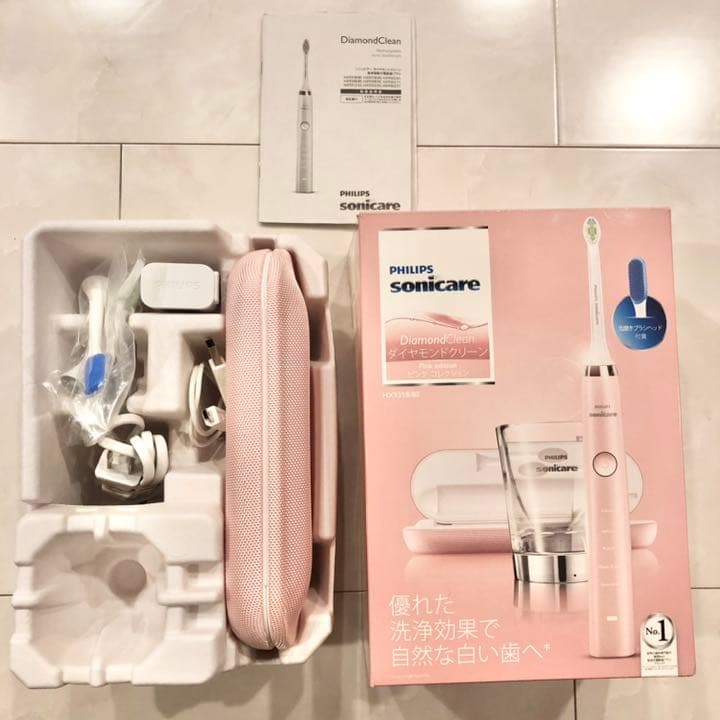 フィリップス　ソニッケアー　ダイヤモンドクリーン　ピンク　新品未使用　舌磨き付属
