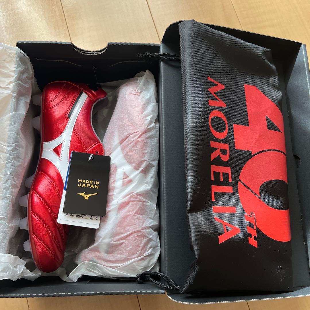 Mizuno MORELIA 40th 26.0cm 新品未使用