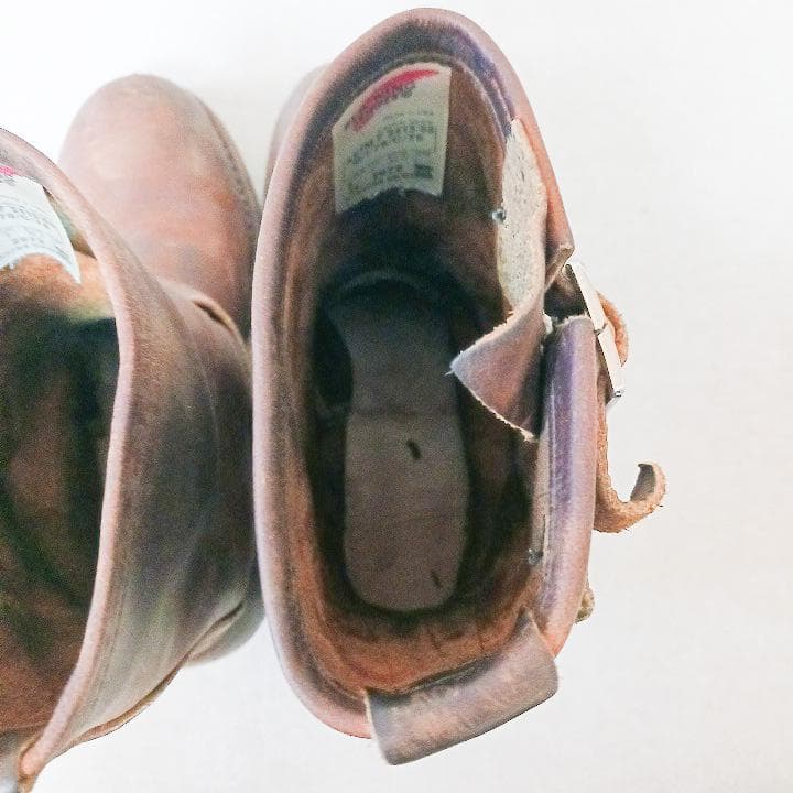 レッドウィング　エンジニアブーツ　オイルドレザー　ブラウン　２３㎝