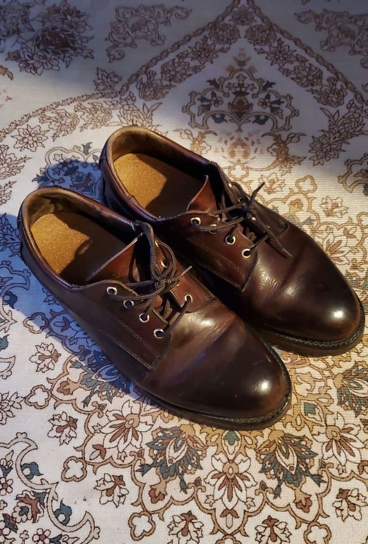 Filson レザーシューズ コークソール＆ビブラムソール