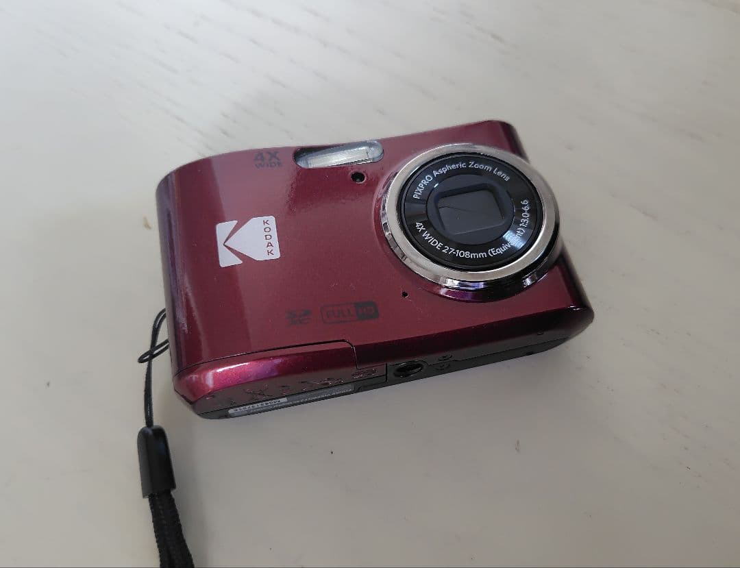 Kodak PIXPRO FZ45 コンパクトデジタルカメラ レッド
