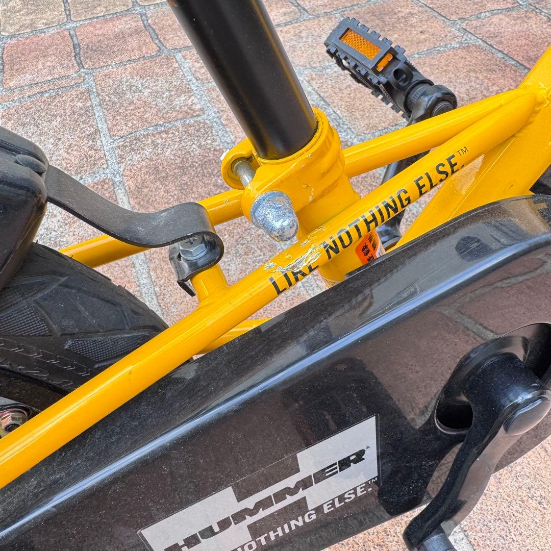 【引取限定】HUMMER 子供用自転車 14インチ 補助輪付き