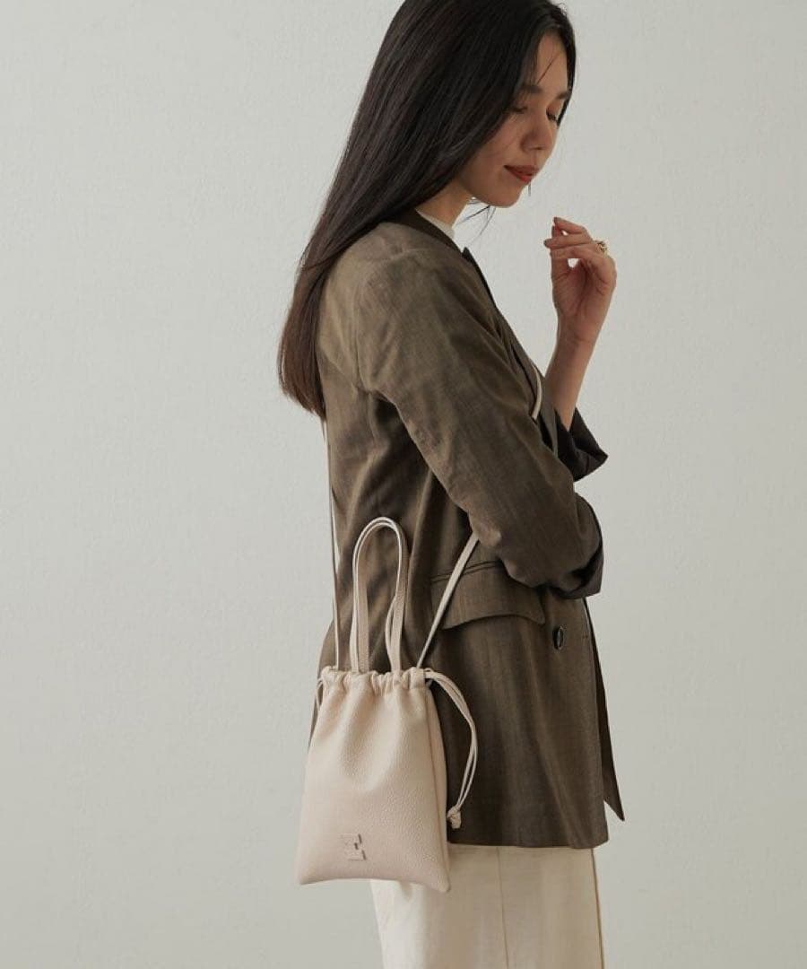 イアクッチ　グラネッロ 2WAYTOTE CERVO 美品