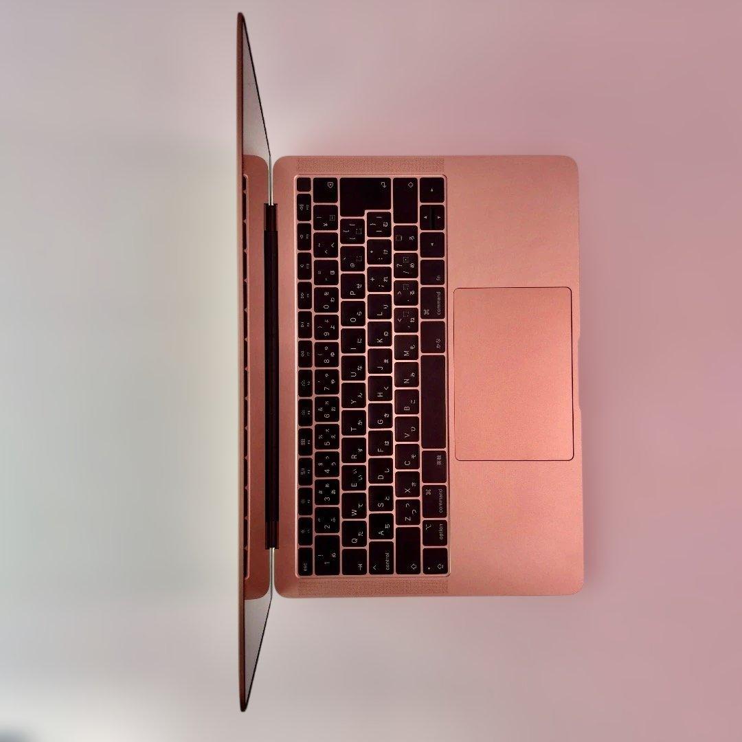 【美品箱付】MacBookAir2018 13inc ローズゴールドパソコン